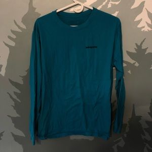 Long Sleeve Patagonia Box Logo Tee